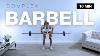 10 Min Barbell Complex Workout With Dumbbell Alternative