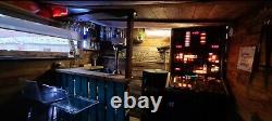 12x8 Home Garden bar pub cocktail summerhouse shed man cave beer pump log burner