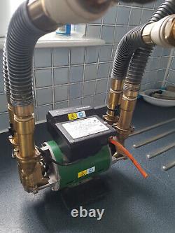 2 x Stuart Turner MONSOON shower pumps 2Bar TWIN (46343) Needs new seal/service