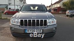 2007 Jeep Grand Cherokee 3.0 Diesel Automatic Breaking Front Chrome Bonnet Grill