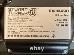 2017 Stuart Turner Monsoon 3.0 Bar Twin Standard Shower Pump Positive 46416 3