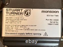 2019 Stuart Turner Monsoon 2.0 Bar Twin Standard Shower Pump Positive 46415 2