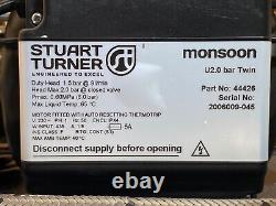 2020 Stuart Turner Monsoon 2.0 Bar Twin Universal Shower Pump Negative 46480 2 3