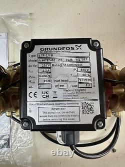 2021 Grundfos STP-2.0 Bar Twin Regeneration Shower Pump 96787462