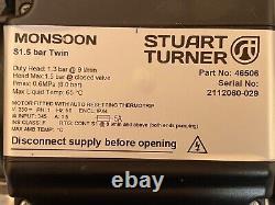 2021 Stuart Turner Monsoon 1.5 Bar Twin Standard Shower Pump Positive 46506 2