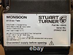 2021 Stuart Turner Monsoon 1.5 Bar Twin Universal Shower Pump Negative 46505 2 3