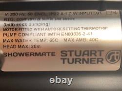 2021 Stuart Turner Showermate Eco 2.0 Bar Twin Universal Shower Pump 47376