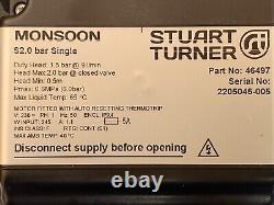 2022 Stuart Turner Monsoon 2 Bar Single Shower Pump Positive 46497
