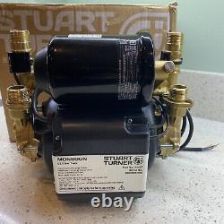 2023 Stuart Turner Monsoon 3.0 Bar Twin Universal Shower Pump Negative