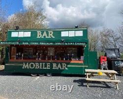 20FTMobile Portable Trailer Bar Business INC PUMPS CHILLERS £14999 see pics