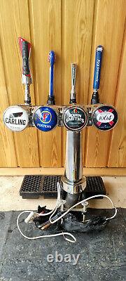 4 Way Beer Pump/ Beer Font / Pub / Bar / Mancave