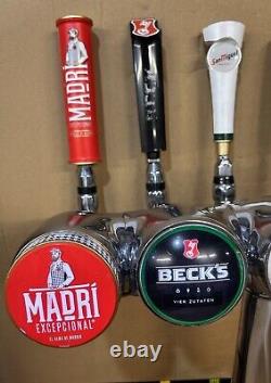 4 Way Beer Pump/ Beer Font / Pub / Bar/ Mancave/ Madri/San miguel/Thatchers