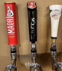 4 Way Beer Pump/ Beer Font / Pub / Bar/ Mancave/ Madri/San miguel/Thatchers