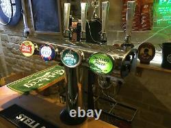 4 font Chrome T bar beer pump