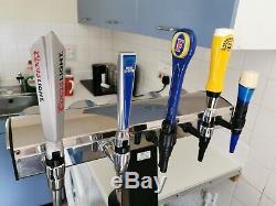 5 Taps Beer T-Bar, Beer Pump, Tap, Home Bar, Pub, Man Cave. Pub