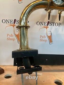 6 Way Brass Industrial Looking Beer Pump Bar Font Taps And Handles