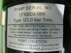 A Stuart Turner 3.0 Bar Twin Negitive Pump