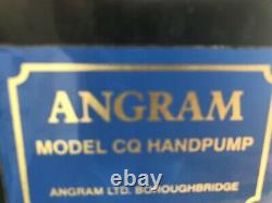 ANGRAM CQ BEER ENGINE BEER PUMP FOR MAN CAVE/SHED PUB/HOME BAR. CHROME Free Post