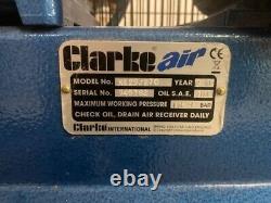 Air Compressor. Clarke XE29/270 Air Compressor 28CFM 10 bar twin cylinder pumps