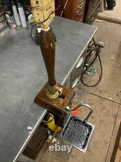 Angram Co/cq Beer Engine/ Beer Pump For Man Cave/shed Pub/home Bar. Wood, Brass