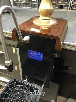Angram Cq Beer Engine/ Beer Pump For Man Cave/shed Pub/home Bar. Brass/black