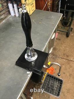 Angram Cq Beer Engine/ Beer Pump For Man Cave/shed Pub/home Bar. Chrome Black