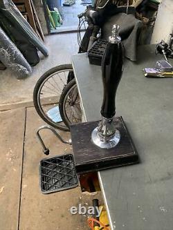 Angram Cq Beer Engine/ Beer Pump For Man Cave/shed Pub/home Bar. Chrome Black. 3