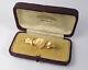 Antique Victorian hallmarked 1899 9ct Gold Sweetheart Brooch Pin in Box