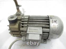 Becker Motor Vt 3.6/08 Rotary Vane Vacuum Pump 6/7.5 M^3/h, 850 Bar Used