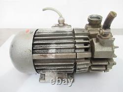 Becker Motor Vt 3.6/08 Rotary Vane Vacuum Pump 6/7.5 M^3/h, 850 Bar Used