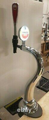 Beer Font single free flow Pump Tap Man Cave Home Bar light up