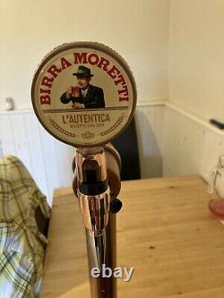 Birra Moretti Light Up Beer Pump / Tap / Font/Pub / Bar /