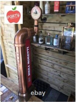 Birra Moretti Pump Full Set Up Mobile Bar Man Cave Outside Beer Bar Shed