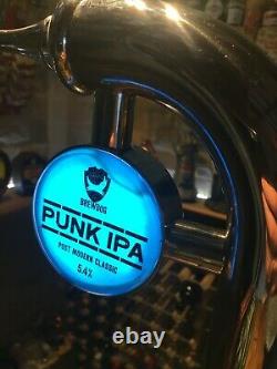 Brew Dog Punk IPA beer pump bar font