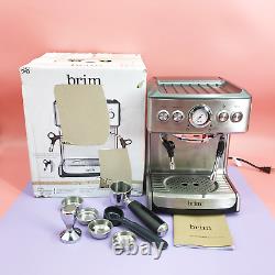 Brim -19-Bar Espresso Maker Model TSK-1859B -High Pressure Italian Pump #MP0190