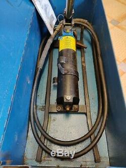 CEMBRE PO 7000 High Pressure Hydraulic Foot Pump porta Pak 700 bar 10,000 psi
