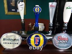 Carling Fosters Six 6 Tap Beer Pump Worthingtons Grolsch Trophy Pub Bar Counter