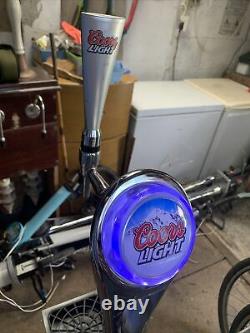 Coors Light Beer Font/tap/pump For Man Cave/shed Pub/home Bar Light Up