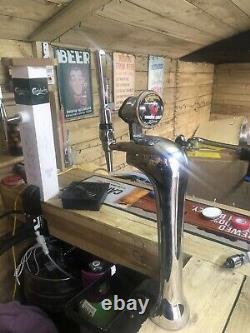 Crome kopparberg Beer/cider Pump Full Set Up Mobile Bar Man Cave Outside Bar