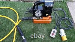 DSP Hydraulic Pump Enerpac gauge 700 bar 110v pump pack
