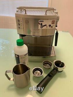 DeLonghi Ec702 15 Bar Pump Driven Espresso Latte and Cappuccino Maker Stainless