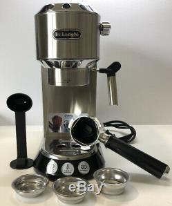 Delonghi EC680 Dedica 15 Bar Pump Espresso Latte Cappuccino Maker Stainless