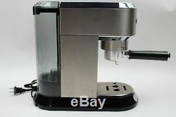 Delonghi EC680M DEDICA 15-Bar Pump Espresso Machine, Stainless Steel
