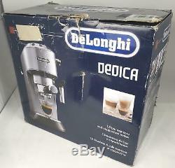 Delonghi EC680M Dedica 15-Bar Pump Espresso Machine Stainless Steel