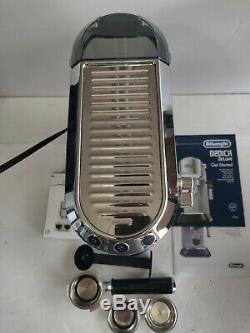 Delonghi EC680M Dedica 15-Bar Pump Espresso Machine, Stainless Steel, Light Use