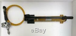ENERPAC P392 HYDRAULIC HAND PUMP 2-SPEED 700 BAR/10,000 PSI WithACCESSORIES (3) UU