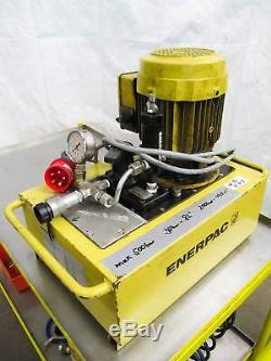 Enerpac Hydraulikpumpe, Hydraulik-Aggregat, Pumpe Hydraulik 700 bar