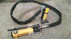 Enerpac P142 Hand Pump RC55 Ram Sigma CF3 Forced Entry 700 Bar 10,000p. S. I. Fire