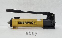 Enerpac P142, Two Speed, Lightweight Hydraulics Hand Pump, 10000 Psi/700 Bar