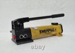 Enerpac P142, Two Speed, Lightweight Hydraulics Hand Pump, 10000 Psi/700 Bar